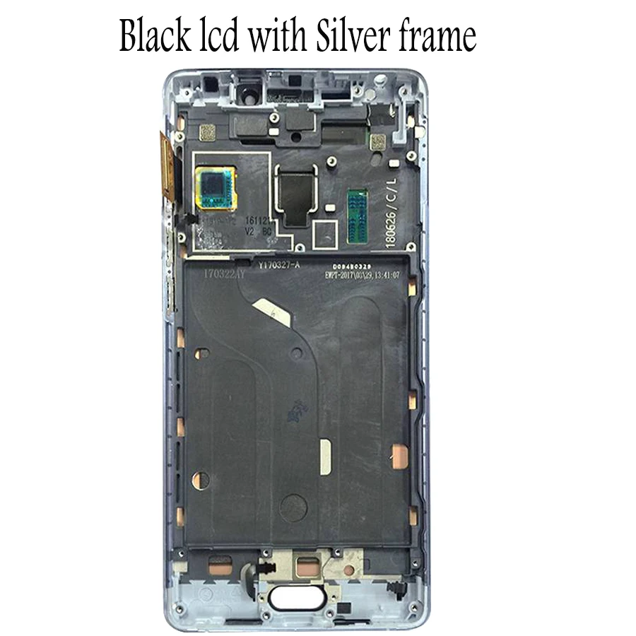 Для Xiaomi Mi Note 2 note2 lcd дисплей кодирующий преобразователь сенсорного экрана в сборе Замена для 5," Xiaomi Mi Note2 lcd с рамкой+ Инструменты