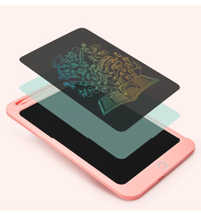 QWKZ игрушки для рисования для детей lcd доска для рисования детский планшет для рисования царапина картина игрушка с анти-стереть Замок Подарки на день рождения