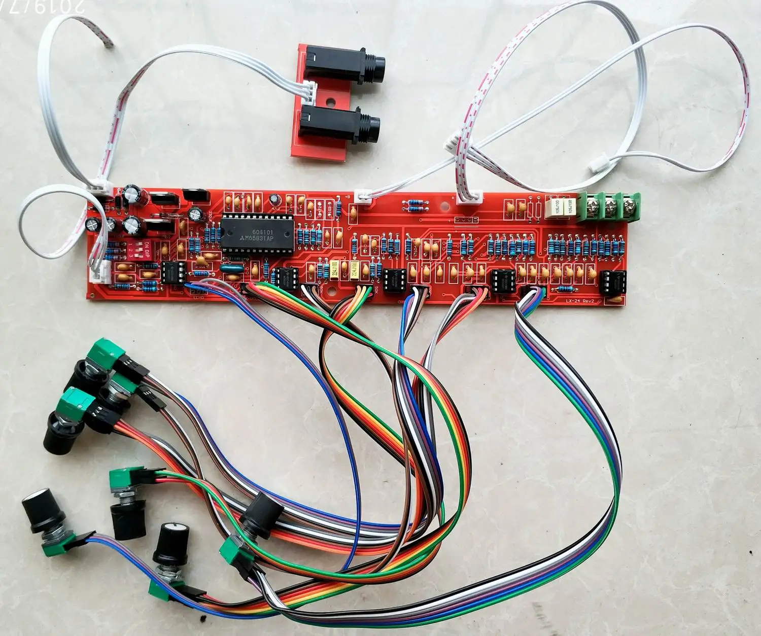 

2.1 Channel Subwoofer Fever Preamp Tone Board M65831 Reverberation ECHO