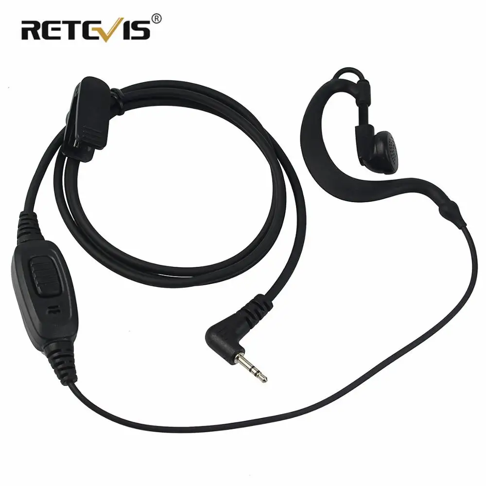 

C-Type 1Pin Ear Hook Microphone Earpiece For Hytera HYT TC1688/TC-320/TC-310 For Motorola T6200 Two Way Radio C2291A
