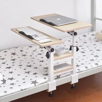 

Student Dormitory Artifact Bed With Folding Desk Lazy Laptop Desk Bedside Desk Dormitory Study Small Desk