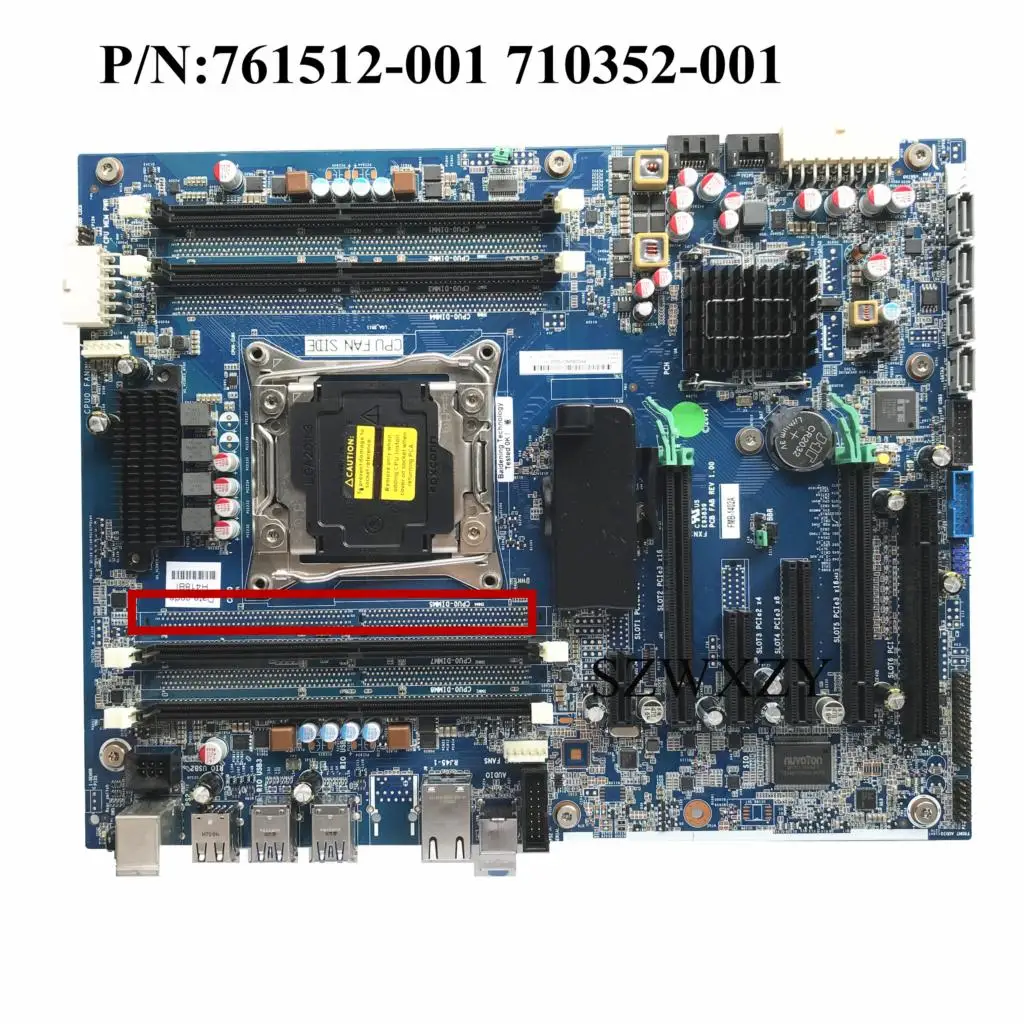 

For HP Z640 Workstation Server Motherboard DDR4 761512-001 710352-002 X99 C612 LGA 2011 100% Working