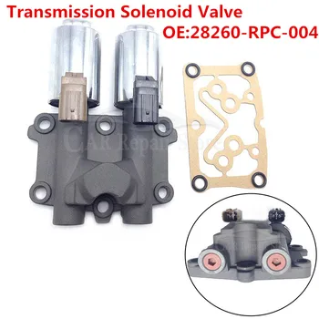 

Transmission Dual Linear Solenoid Assembly 28260-RPC-004 Solenoid Valve for Honda Civic 2006 2007 2008- 2011 28260RPC004