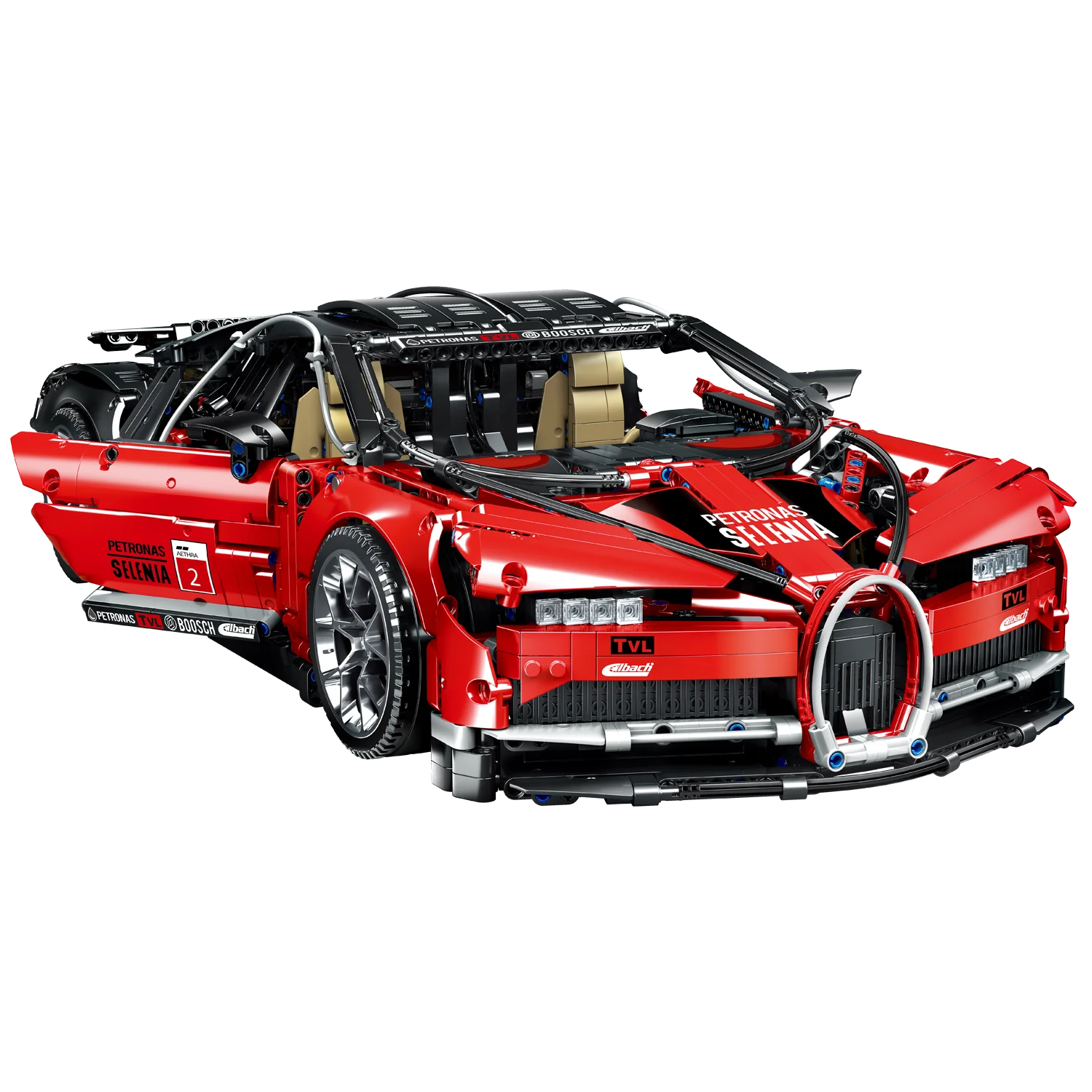3618 шт Bugatti спортивный автомобиль сборные строительные блоки модель мини-кирпичи для детей игрушки