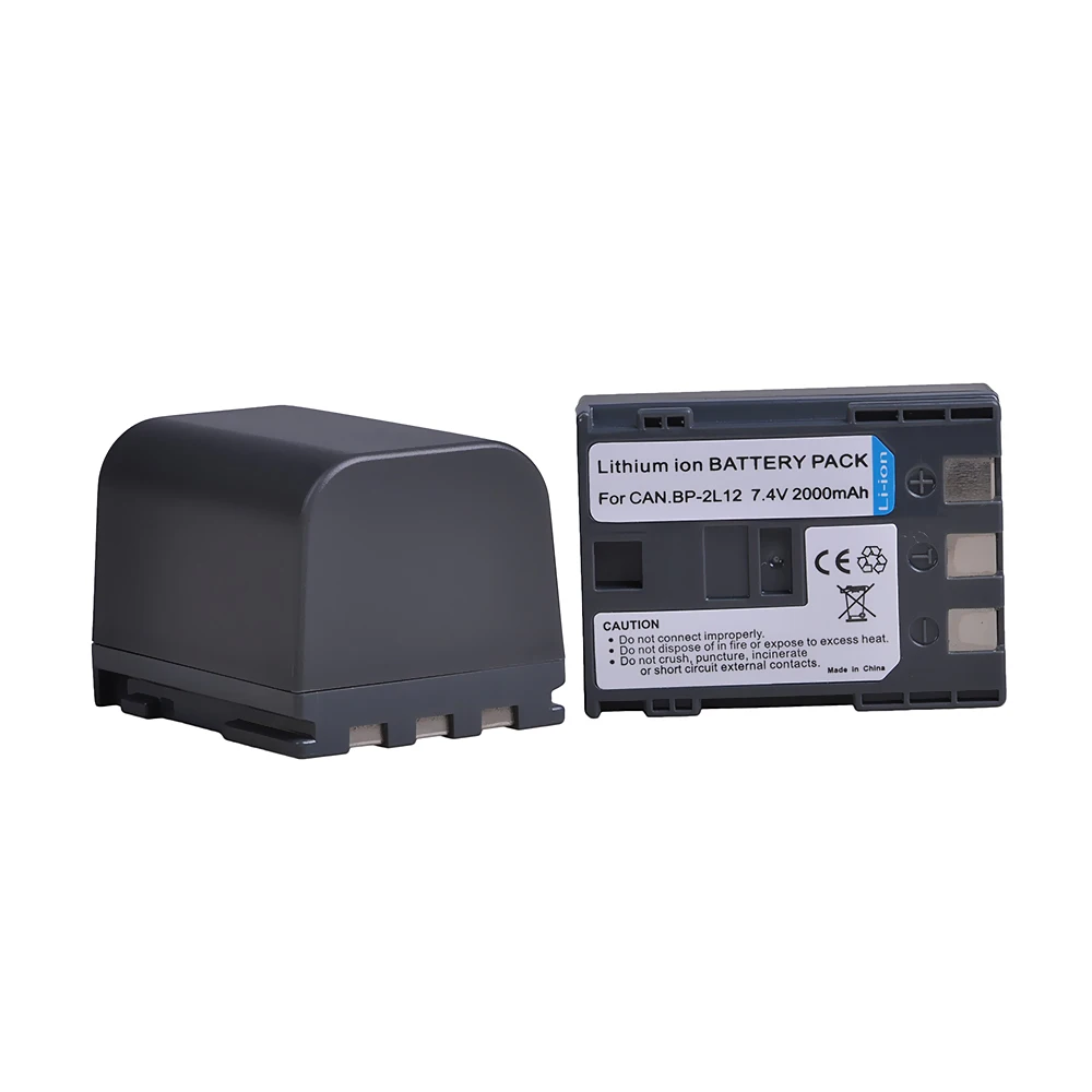 Новый аккумулятор для Фотоаппарата Canon ZR960 ZR950 ZR930 HG10 HV20 HV30 HV40 DC310 DC320 DC330. 2000 мАч 7 4