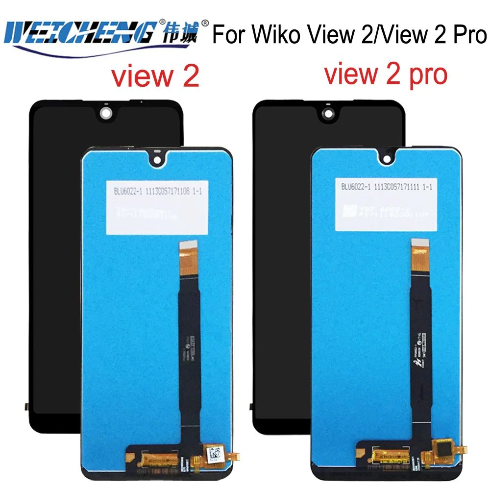 

For Wiko View2 View 2 Pro LCD Display+Touch Screen Digitizer Mobile Phone Accessories+Tools
