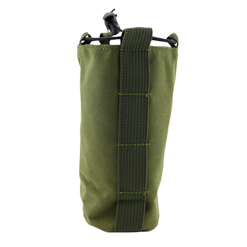 Тактический molle нейлоновый мешок для бутылки воды износостойкий водонепроницаемый гидратационный держатель для чайника для охоты на открытом воздухе - Цвет: G