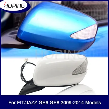 

Hoping Outer Side Rearview Door Mirror Assy For Honda Jazz Fit GE6 GE8 2009 2010 211 2012 2013 2014 7-PINS Electric Folding LED