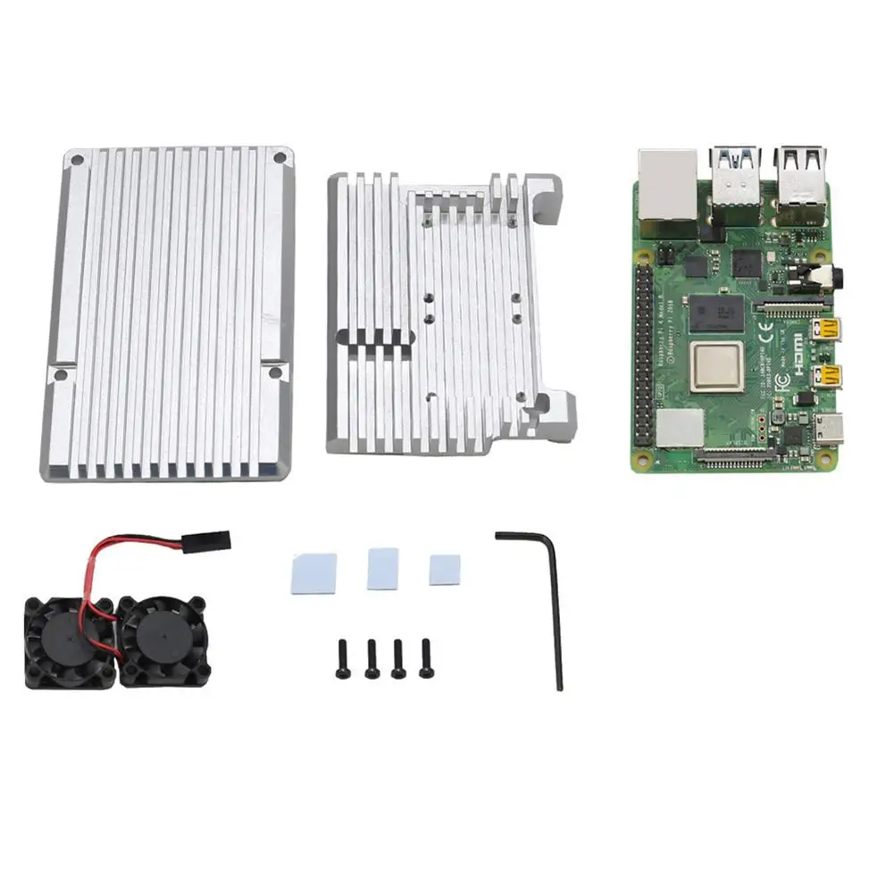 2G ram для Raspberry Pi 4 поколения Модель B Тип компьютерная плата развития двойной экран