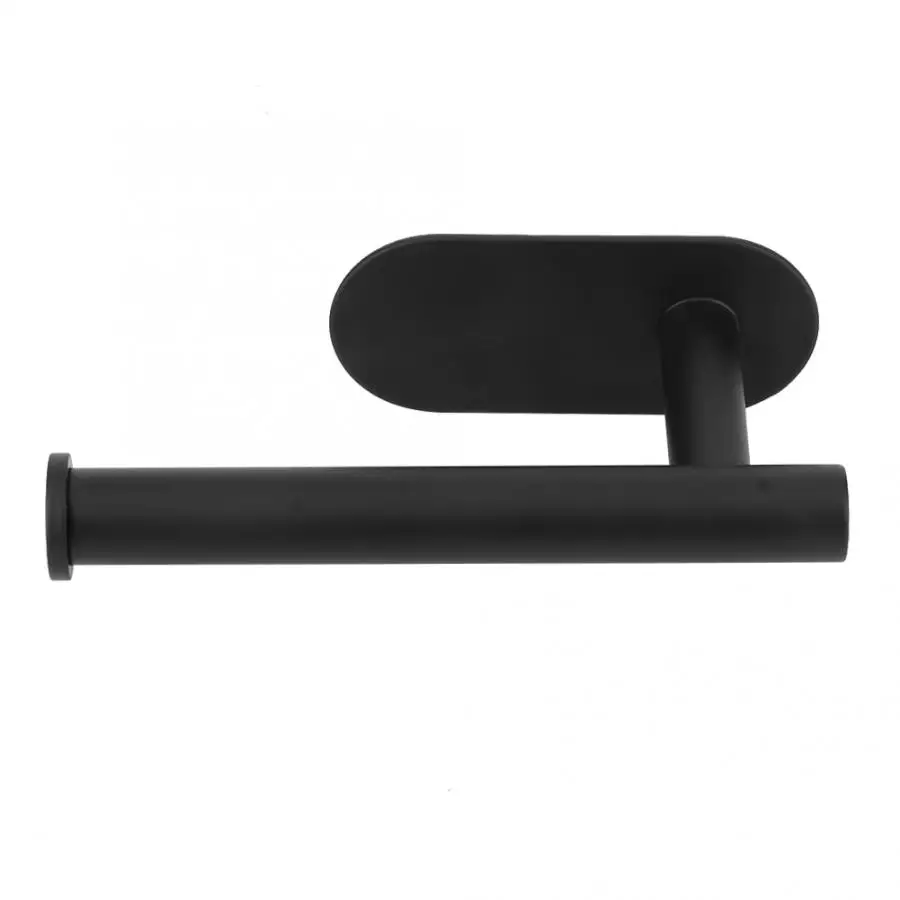 Stainless Steel Punch Free Bathroom Roll Holder Paper Rack Tissue Holder Organizer Roll Holder