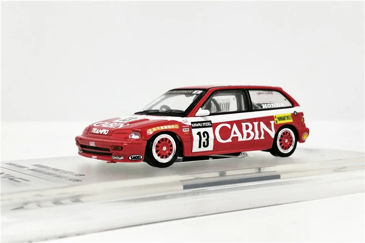 INNO64 1: 64 Honda Civic EF3#13 команда кабины Макао Guia гонки 1988 литья под давлением модель автомобиля