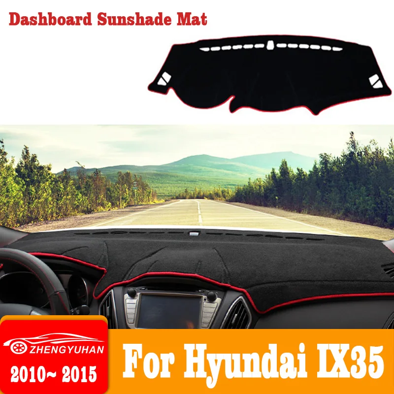 

Car Dashboard Cover Mat Avoid Light Pads Carpets For Hyundai IX35 LM 2010 2011 2012 2013 2014 2015 2016 2017 2018 2019 2020 2021