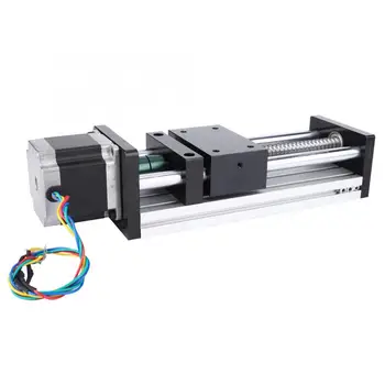 

300mm Stroke Linear Guide Rail Slide Table with Nema17 42 Stepper Motor Linear Rails And Bearings Motorized Slide Table