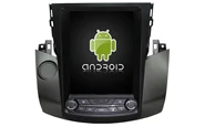 Китай хороший Tesla Android 8,1 навигация для TOYOYA RAV4 2009-2012 Bluetooth радио gps Мультимедиа PX6 процессор вертикальный экран