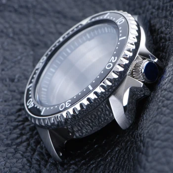 

Sapphire Crystal Solid 316L Stainless Steel Watch Case Ceramic Bezel 200M Water Resistance Fit NH35A/36A Automatic Movement