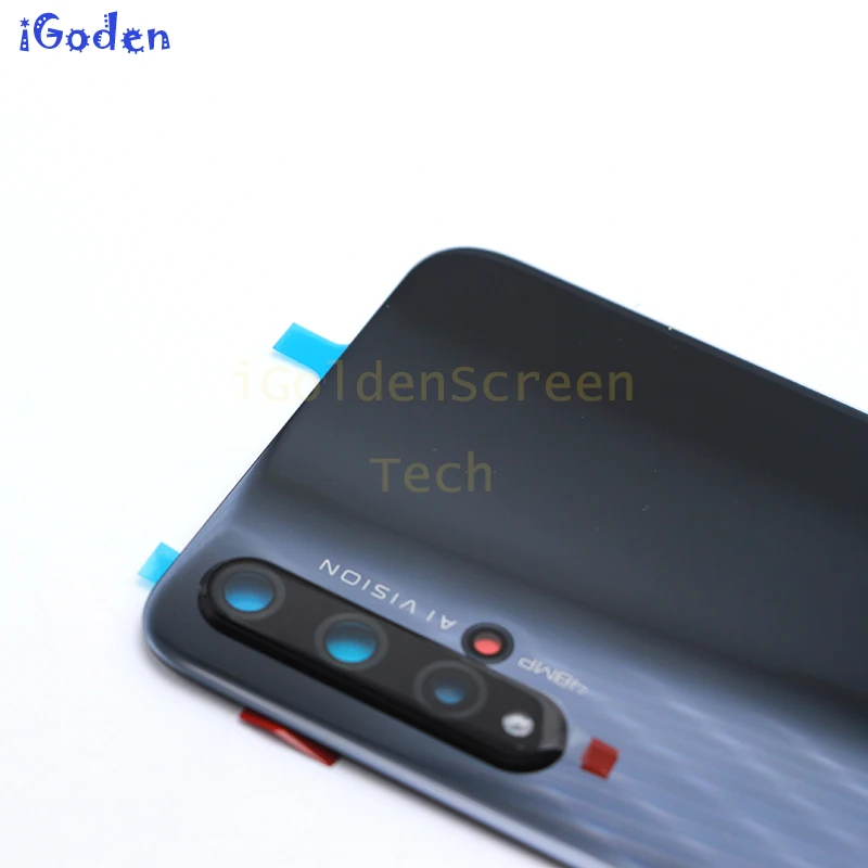 Back Glass Cover For 6.26" Huawei Honor 20 Battery Cover Back Panel Honor 20 Rear Glass Door Housing Case With Adhesive