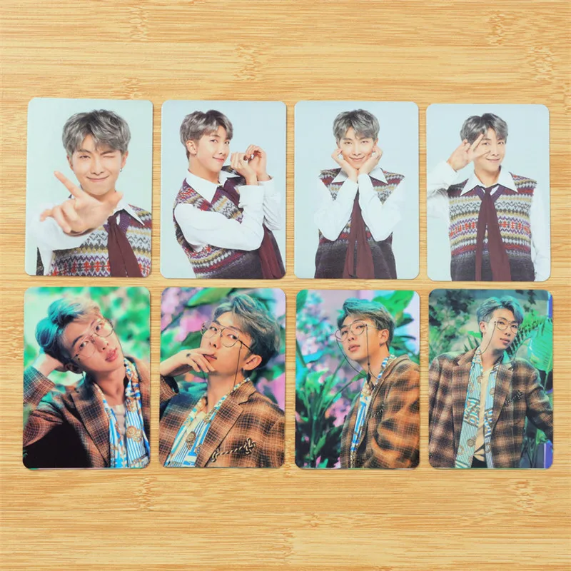 Bangtan мальчики карта душа Persona Мальчики с Luv поддельные любовь LOMO карты Фотокнига любовь себя Jimin JIN SUGA Rap Monster LJJ759 - Цвет: 10