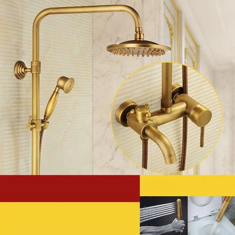 Набор для душа Doccia Doucheset Torneira Banheiro Lavabo Prysznic Dusche Preto Regadera Electronic Eletrico Chuveiro Ducha Douche