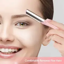 

New Shaping Beauty Tool Eyebrow Lip Razor Trimmer Blade Knife color Shaver Tool Random Makeup Remover Hair B4W9