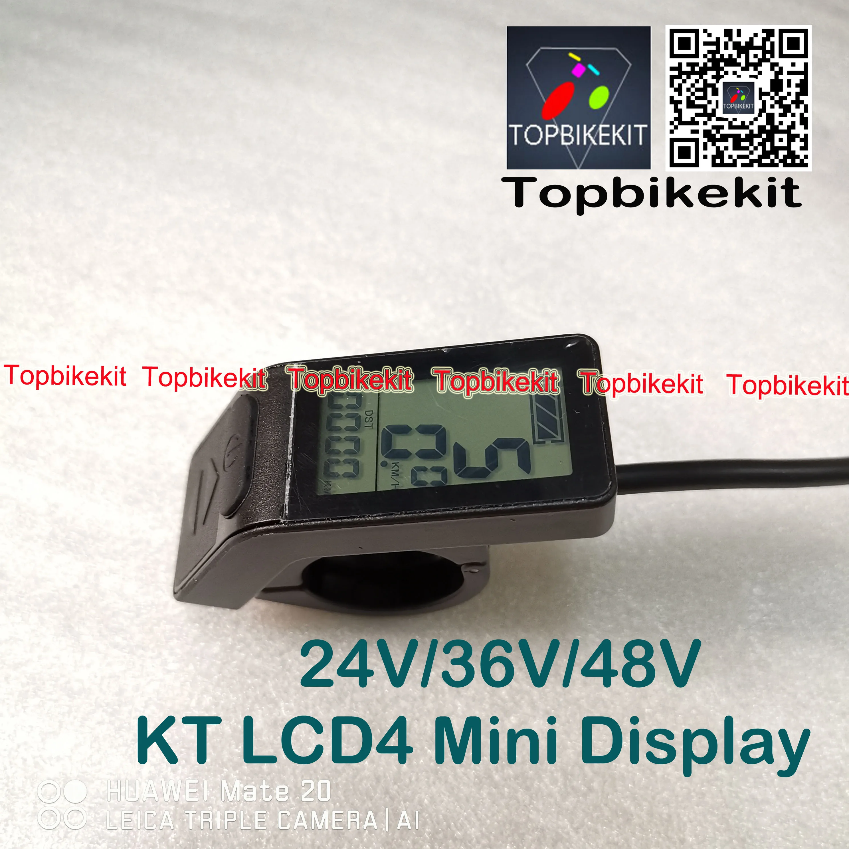 Ebike display 24V/36V/48V KT LCD4 mini KTLCD4 display/KT-LCD4 LCD3 LCD8S LCD9 controller | Спорт и развлечения