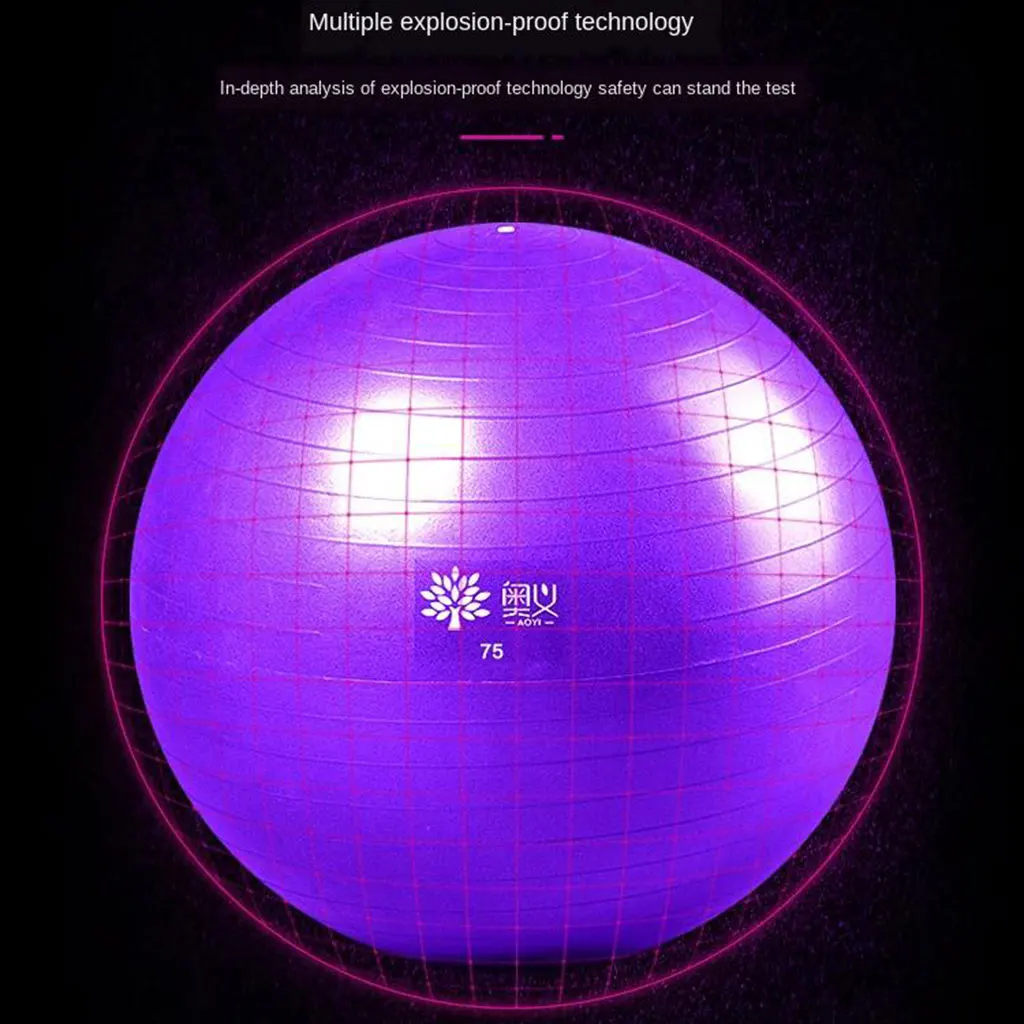 Yoga Fitness Ball Anti-burst Exercise Ball For Pilates Exercise