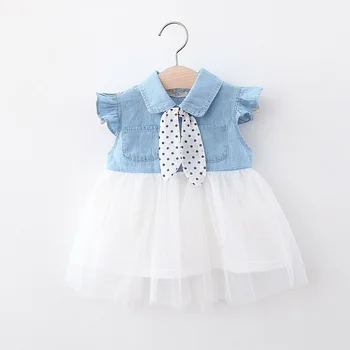 

Baby Girls Summer Dress Princess Toddler Dresses Infant Baby Girl Clothing Cute Sleeveless Newborn Dresses 0-2 Years Vestidos