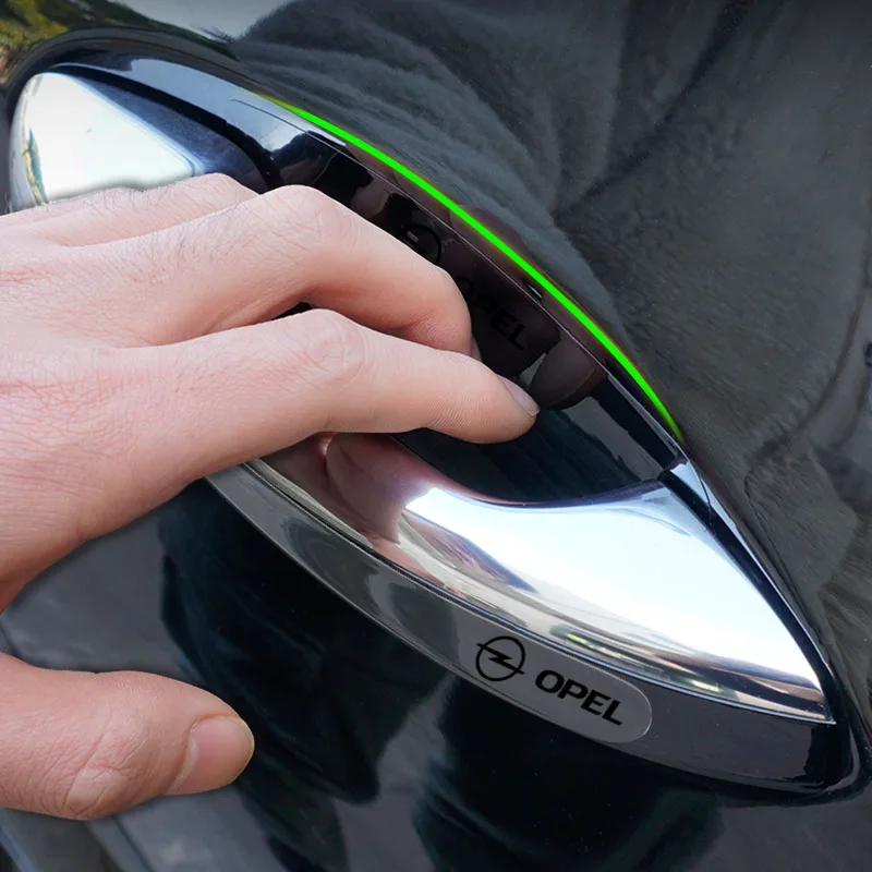 8pcs Car Door Handle Sticker Transparent Protective Film For Mini Coopers Clubman R55 R56 Countryman R60 Paceman R61 R50 R53 R57