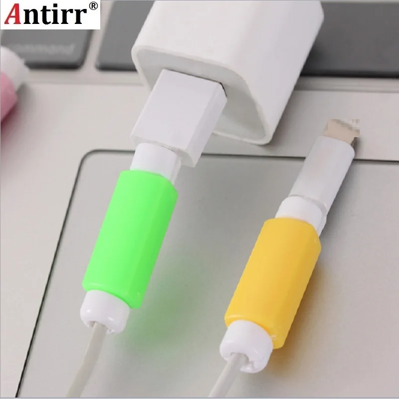 10 шт./лот защита кабеля USB зарядка кабель для передачи данных защитные рукава iPhone 6