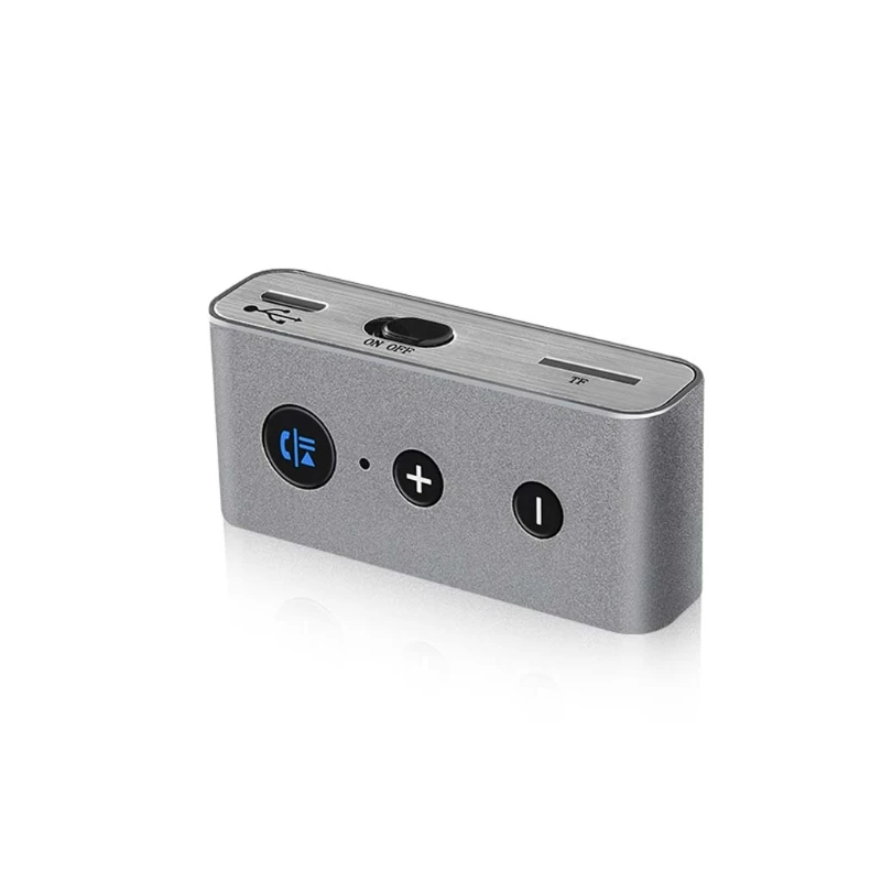 Беспроводной 3,5 мм Bluetooth аудио приемник TF MP3 плеер для автомобиля динамик наушники D08A