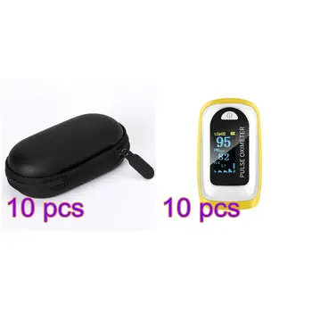 

10Pcs/lot Finger Oximeter Oximetro Blood Oxygen Monitor SPO2 Pulse Oximeter Oled Oxygen Saturation Monitor Heart Rate Wholesale