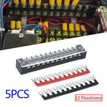 12 позиций с двойным рядом Авто морской 100A Мощность распределения сборных шин клеммной колодки