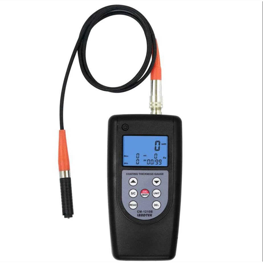 

LANDTEK CM1210B Accuracy Coating Thickness Gauge Use For Measure The Thickness Of Non-magneticmaterials.Data Memory 99 Groups.