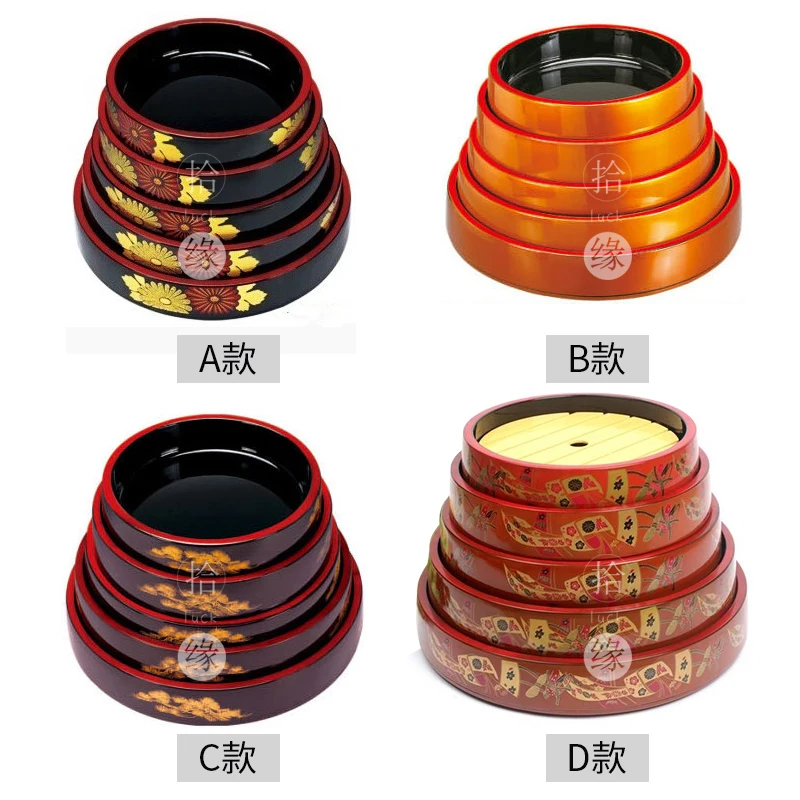

Sushi bucket sashimi tray sushi basin Japan chrysanthemum sushi bucket dish Japanese style art cooking utensils plate tableware