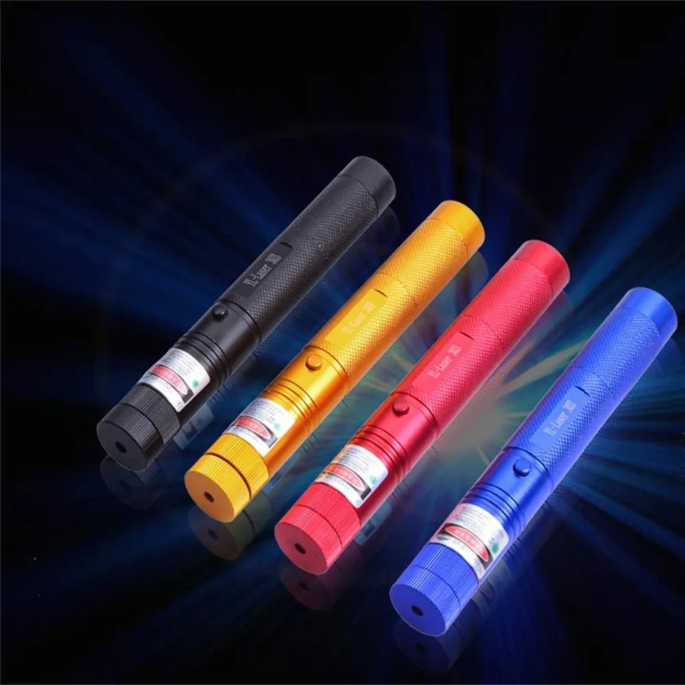 2 шт. зеленая световая лазерная ручка 500 метров лазерное световое устройство 50 мВт Звездный лазерный светодиодный фонарик имеет 4 цвета на выбор