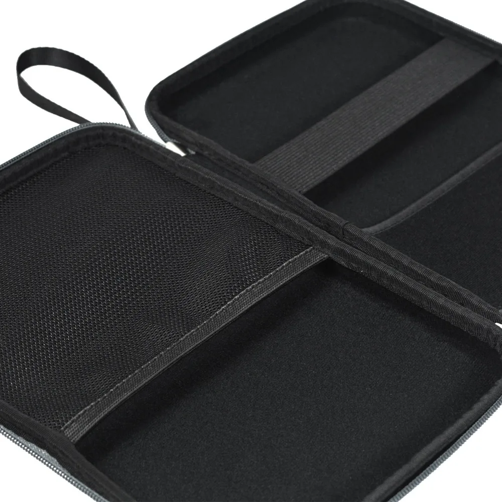 Huieson Professional Square Shape Table Tennis Racket Bag Big Capacity Hard Case for Double Rackets Set and Accessories (6)