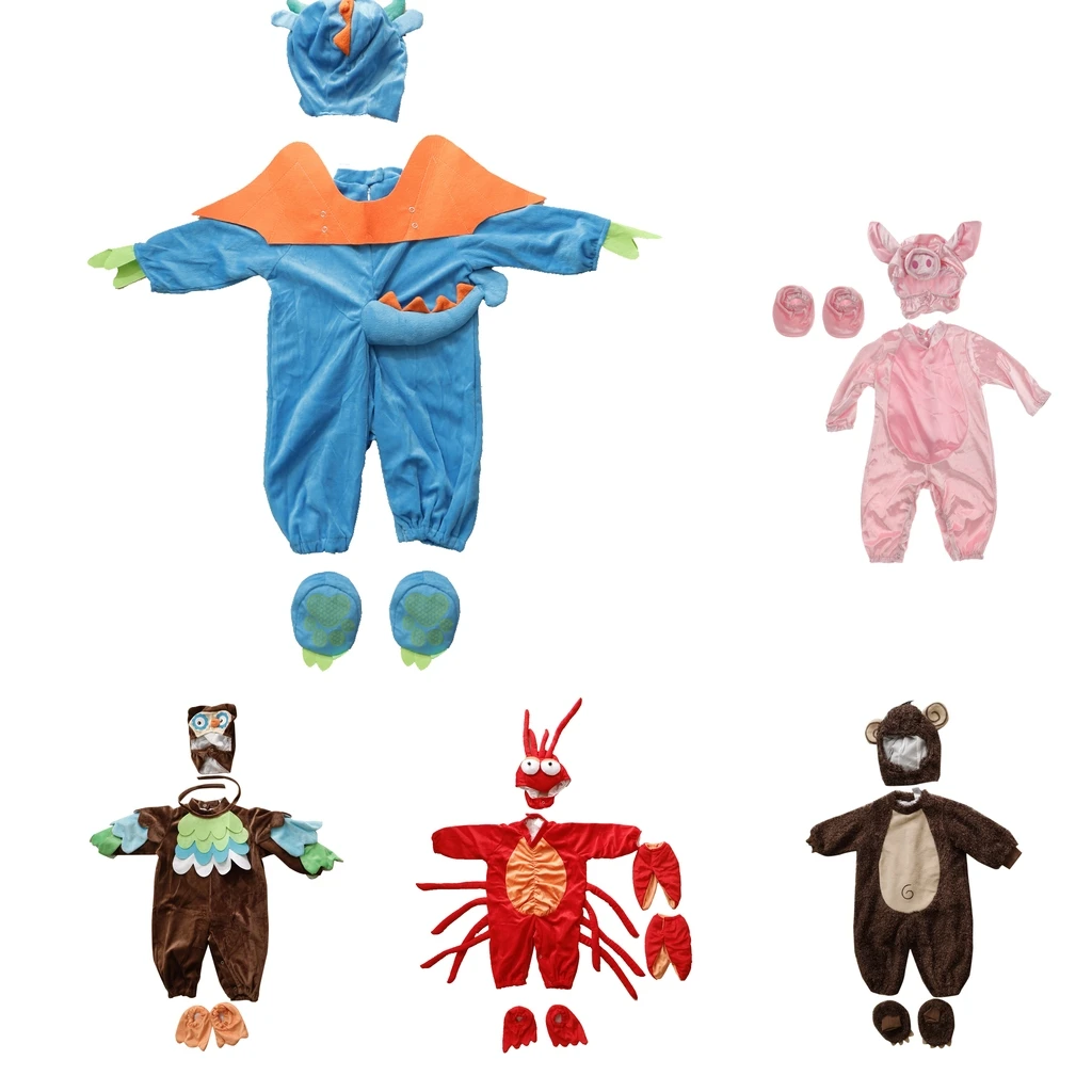 Baby Halloween Christmas Fancy Dress Up Costume Outfit Animal Babygrow Book Week