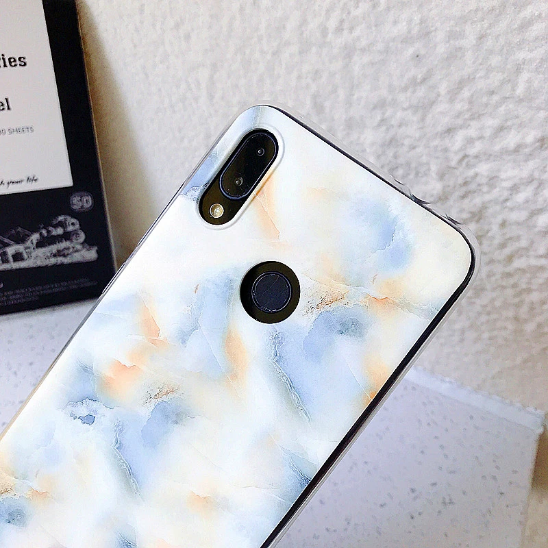 Чехлы с текстурой камня для Xiaomi 8 8lite 9 Классический Мраморный Мягкий чехол из ТПУ для Redmi 6 Note 5 Note 6Pro Note7Pro K20Pro задняя крышка fundas