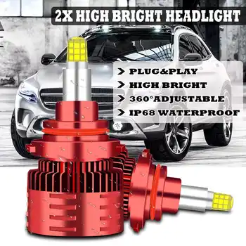 

50W 6000K 360 Degree Headlight Led H7 Car Universal Headlights Bulbs Auto Lamp led Fog Lights H1 H4 H8 H9 H10 H11 9012 9005/9006