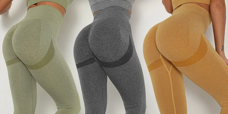 Women Leggings Sexy Bubble Butt Push Up Pants Fitness Legging Slim High Waist Skinny Tight Mujer Gym Seamless Legging Dropship yoga pants