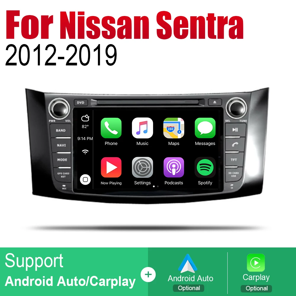 Автомобильный dvd-плеер gps навигация для Nissan Sentra 2012~ автомобильное мультимедиа андроид экран системы радио стерео