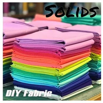 

100% High Quality Cotton Craft Fabric Bundle Patchwork Squares Quilting Patchwork DIY Face Cover Handmade Crafting Doll Fabric