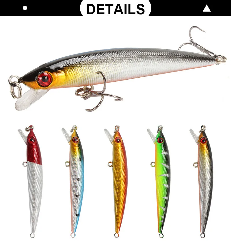 Приманка для рыбалки minnow 8,5 см/6,2 г, жесткая приманка для ловли рыбы, щука, лопата, искусственная