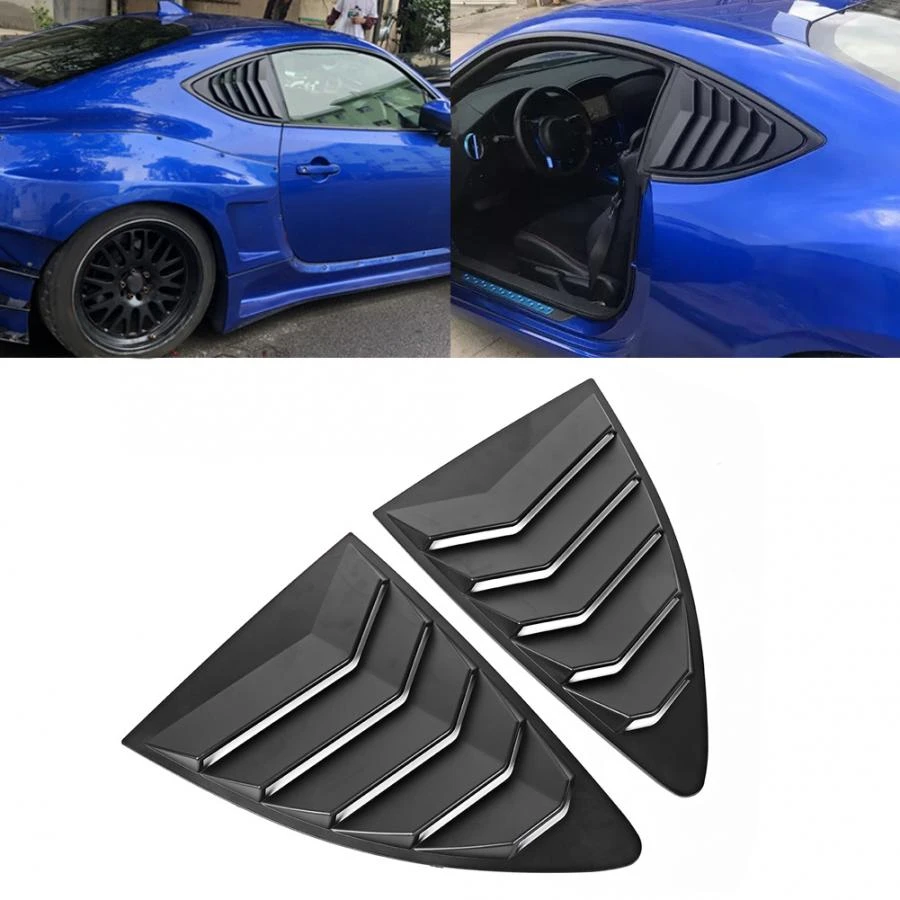 2pcs Rear Window Louvers Spoiler Panel Fit For Toyota 86 Gt86 2013 2019 Car Accessories Car Styling Cover Automobiles Car Stickers Aliexpress