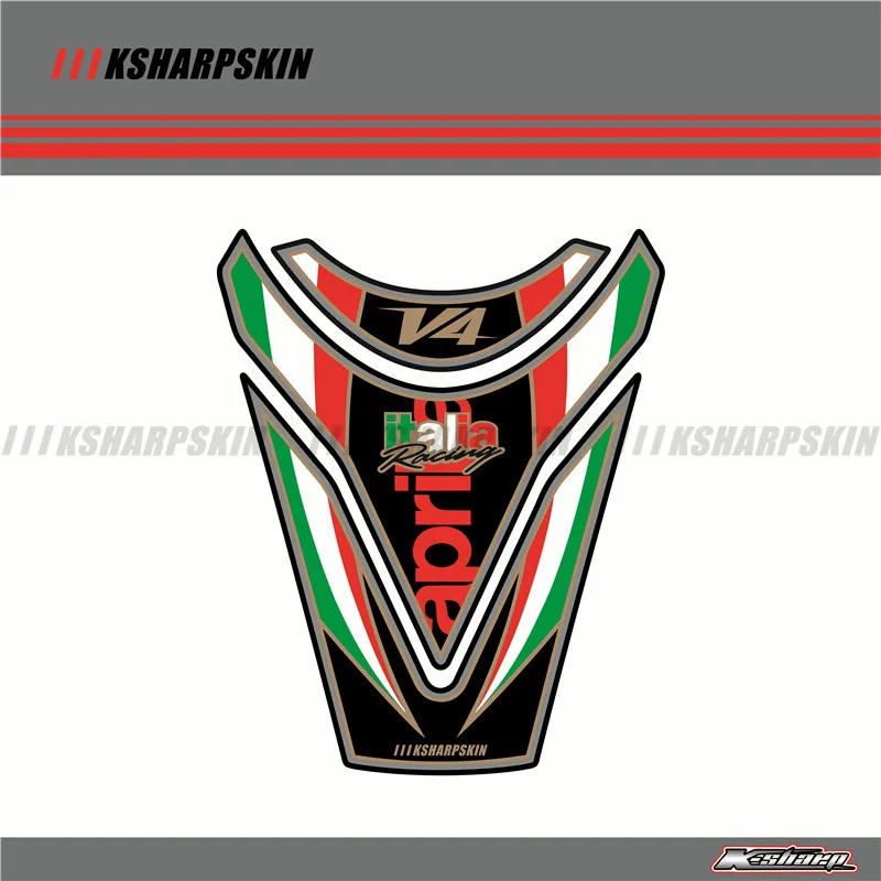 3D наклейка ADESIVI эмблема защитный Танк Pad Cas крышка подходит для Aprilia RSV4