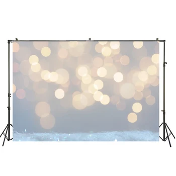 

HuaYi golden glitter boken dots decoration solid color background photography for studio photoshoot photography backdrop XT-6478