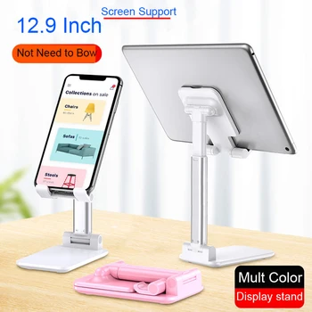 

Foldable Mobile Phone Stand Holder Aluminum Portable Phone Desk Holder For Iphone Ipad Dock Stand Adjustable Tablet Pad Stand