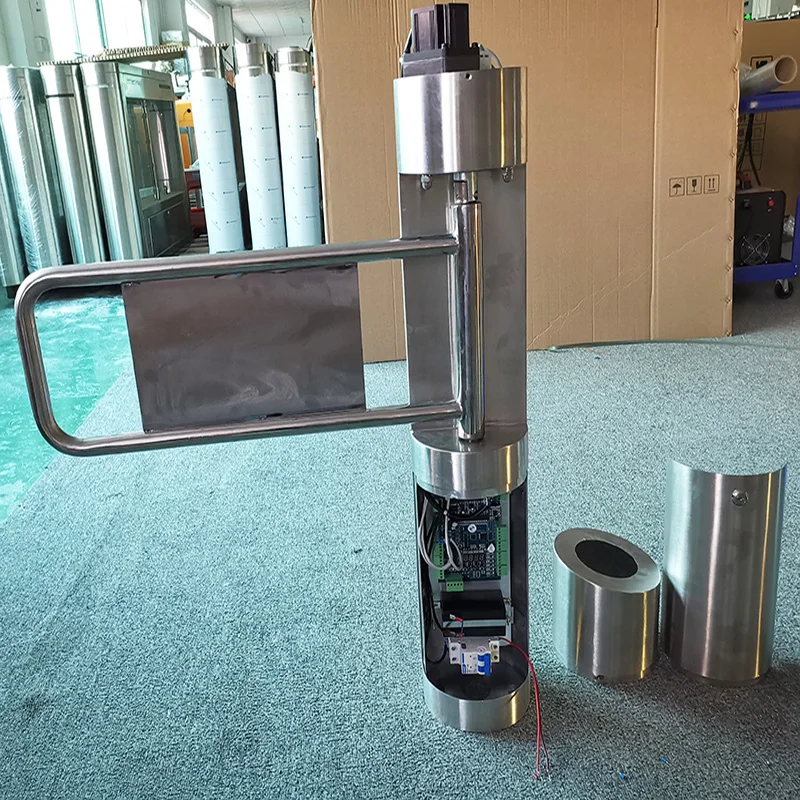 Механизм барьера распашных ворот для пешеходного контроля доступа|barrier mechanism|swing