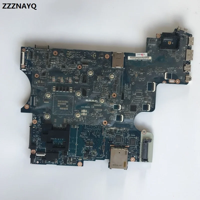 ZZZNAYQ для DELL E6520 материнская плата для ноутбука CN-0GXMFX 0GXMFX PAL61 LA-6563P с чипами видеокарты материнская плата