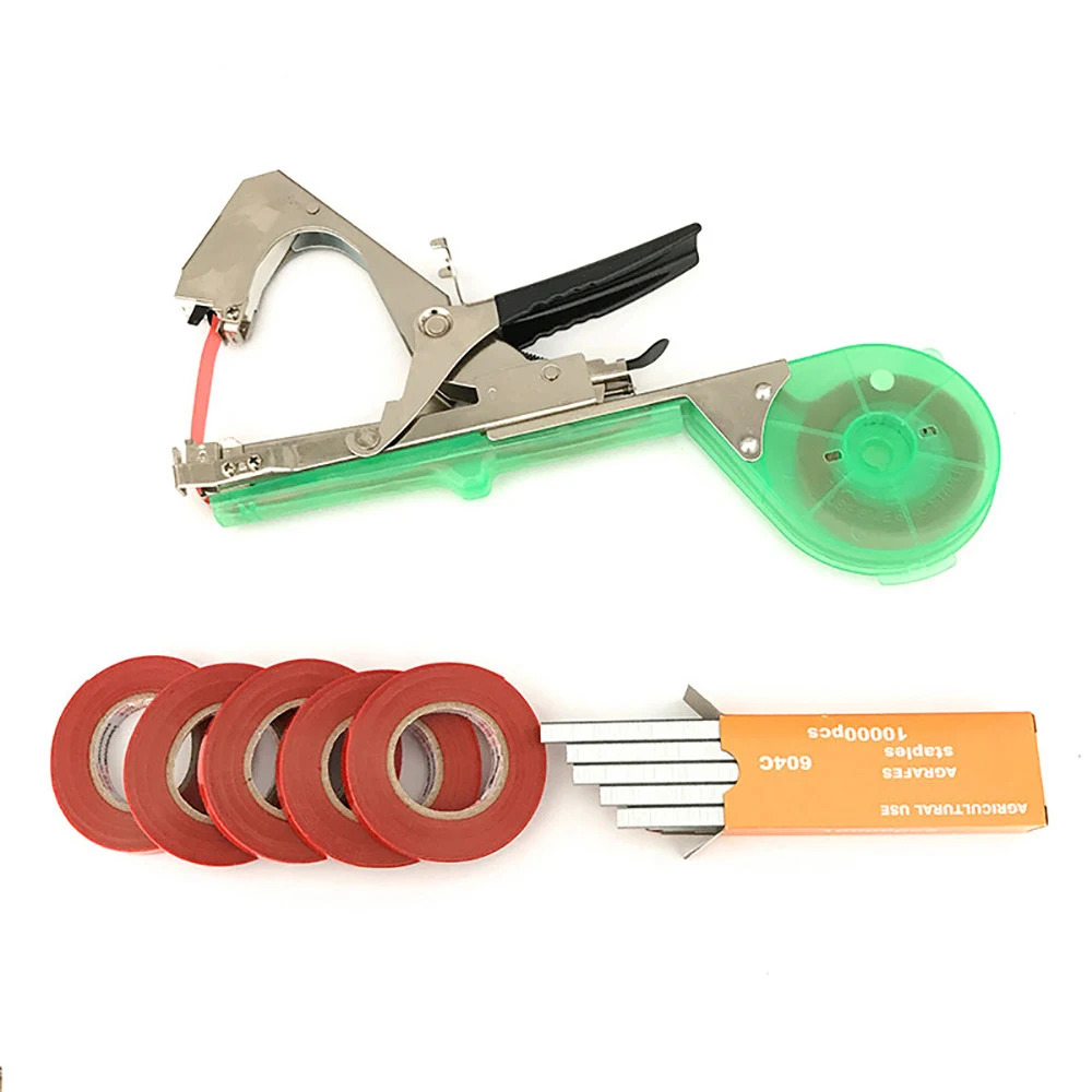 BW#A Tying Machine Garden Plant Tapetool Tapener Set for Vegetable Pruning Tools 