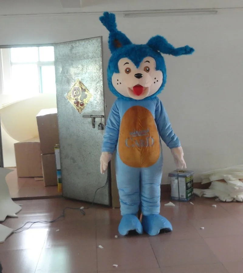 25281 10 De Réductioncostume De Mascotte De Chat Bleu Costumes Cosplay Jeu De Fête Robe Tenue Vêtements Publicité Vêtements Intéressants